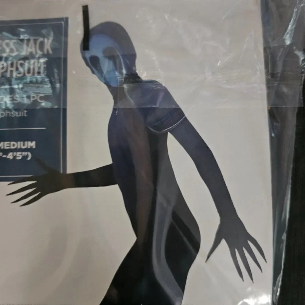 Morphsuits Eyeless Jack Costumes, Scary Jeff The Killer Skinwalker Costume Kids